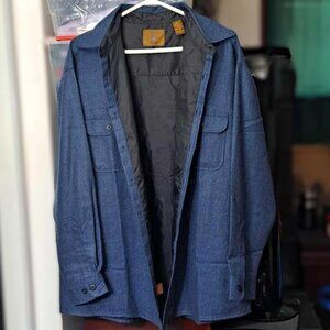 New Authentic St. John's Bay Men's Shacket Jacket